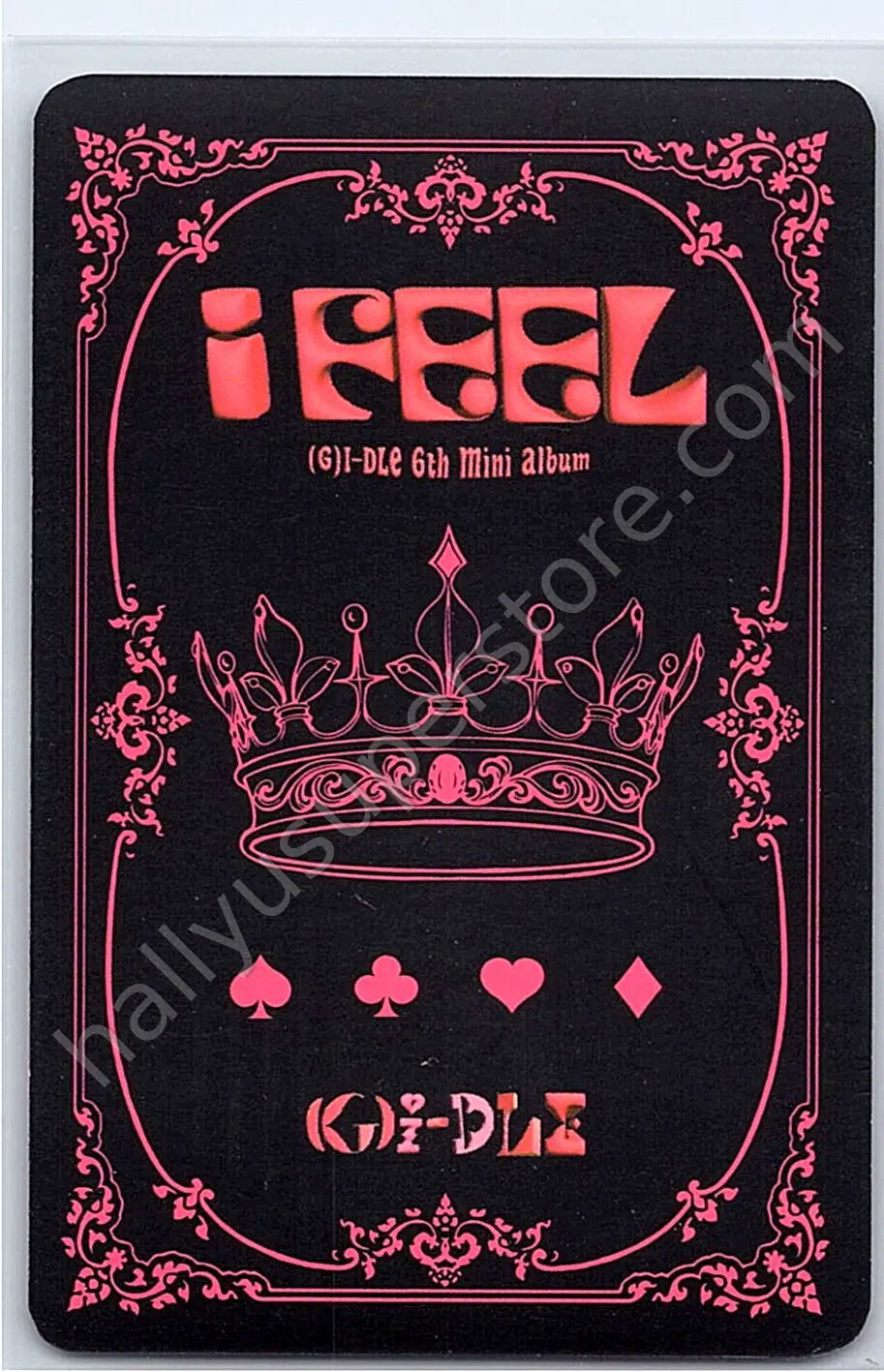 i-dle - Minnie - I Feel album photocard queen version standard version