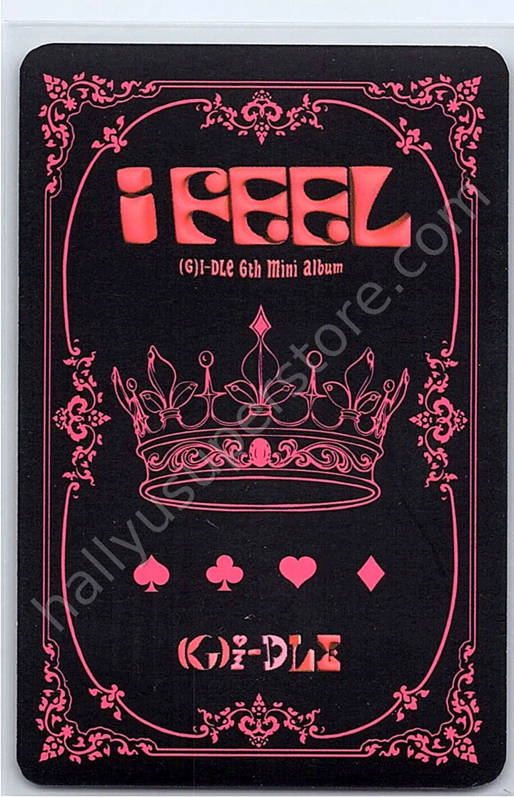 i-dle - Minnie - I Feel album photocard queen version standard version