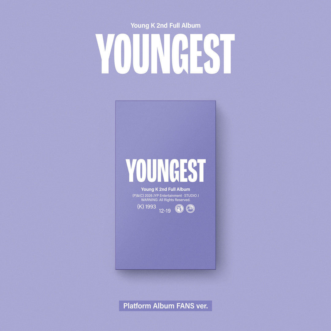 [DAY6] YOUNG K 2nd Full Album YOUNGEST (Platform Album FANS ver.)