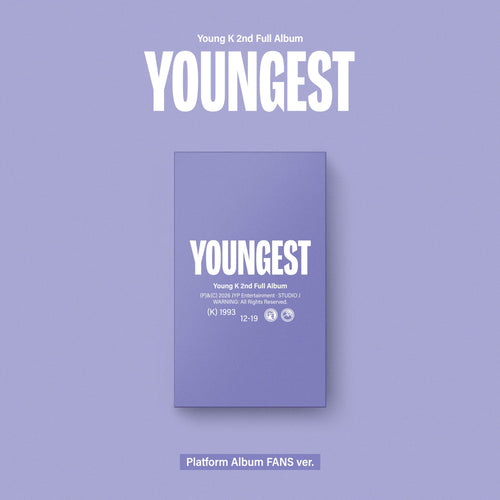 [DAY6] YOUNG K 2nd Full Album YOUNGEST (Platform Album FANS ver.)