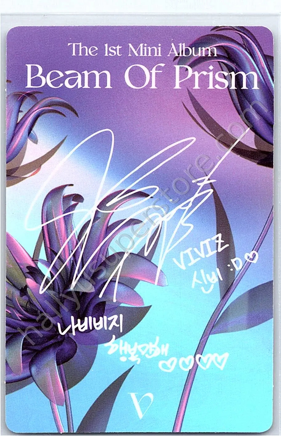 VIVIZ - SinB - Beam Of Prism album photocard