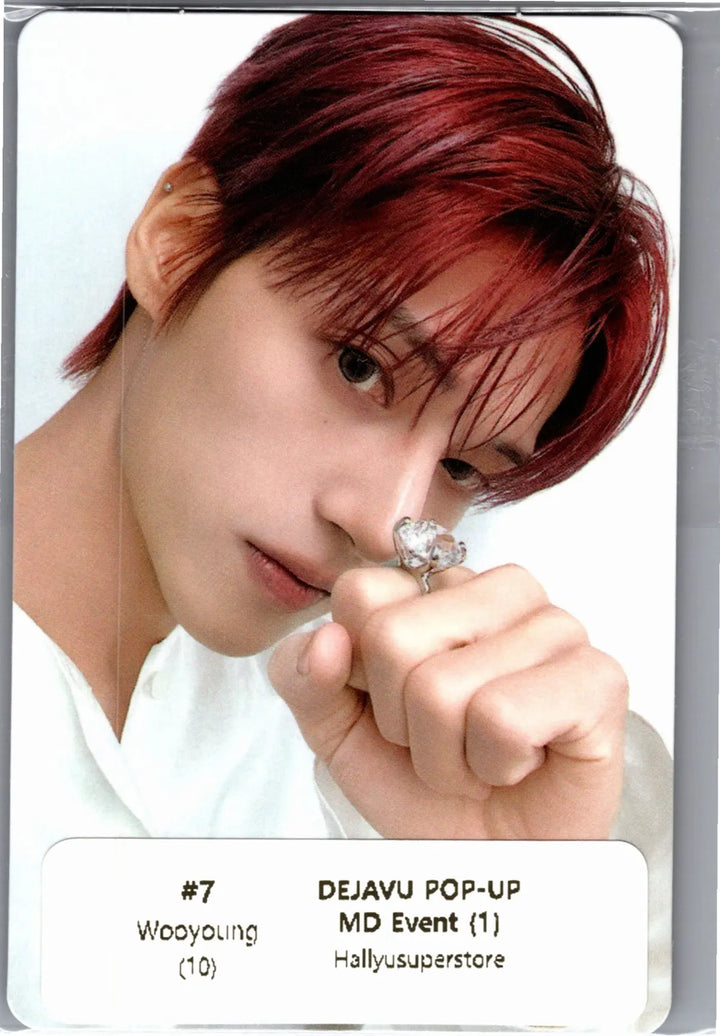 ATEEZ "ANITEEZ IN Deja Vu" - ATEEZ X ANITEEZ POP-Store Official MD Event Photocard (1) [26.08.21]