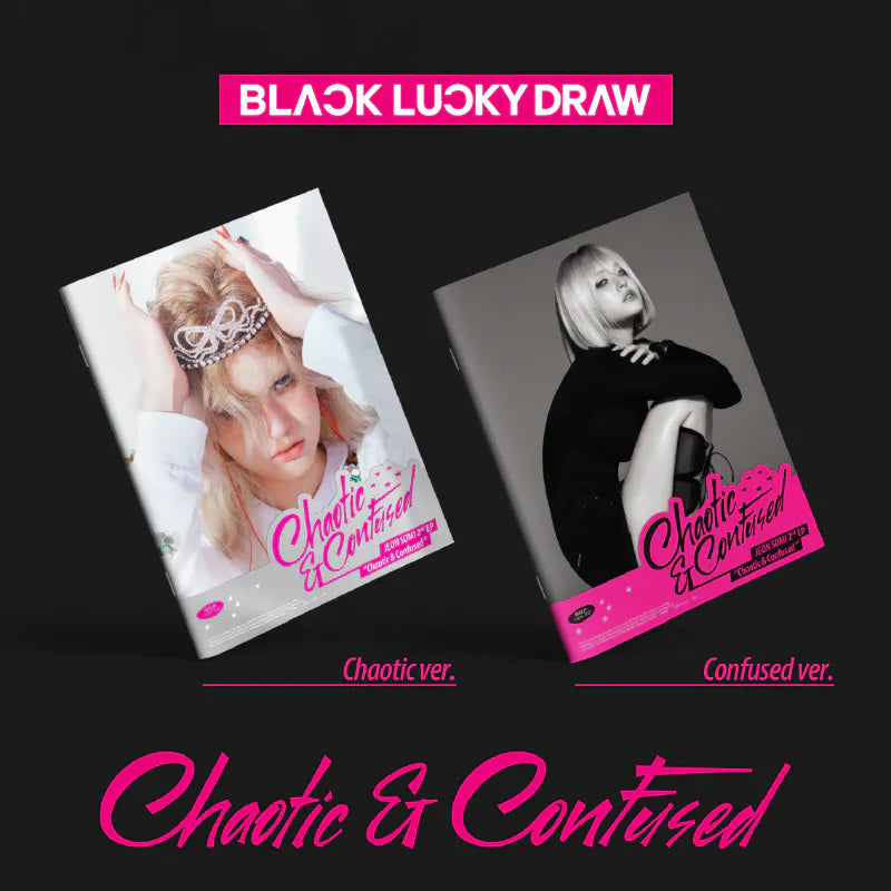 [Pre-Order] Black Lucky - JEON SOMI , MEOVV , ALLDAY PROJECT + 2026 Black Lucky Draw Event