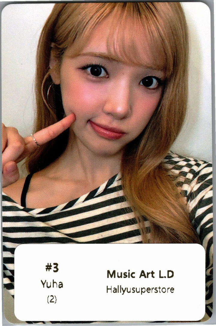 Hearts2Hearts "Lemon Tang" - MusicArt Lucky Draw Event Photocard [26.08.05]