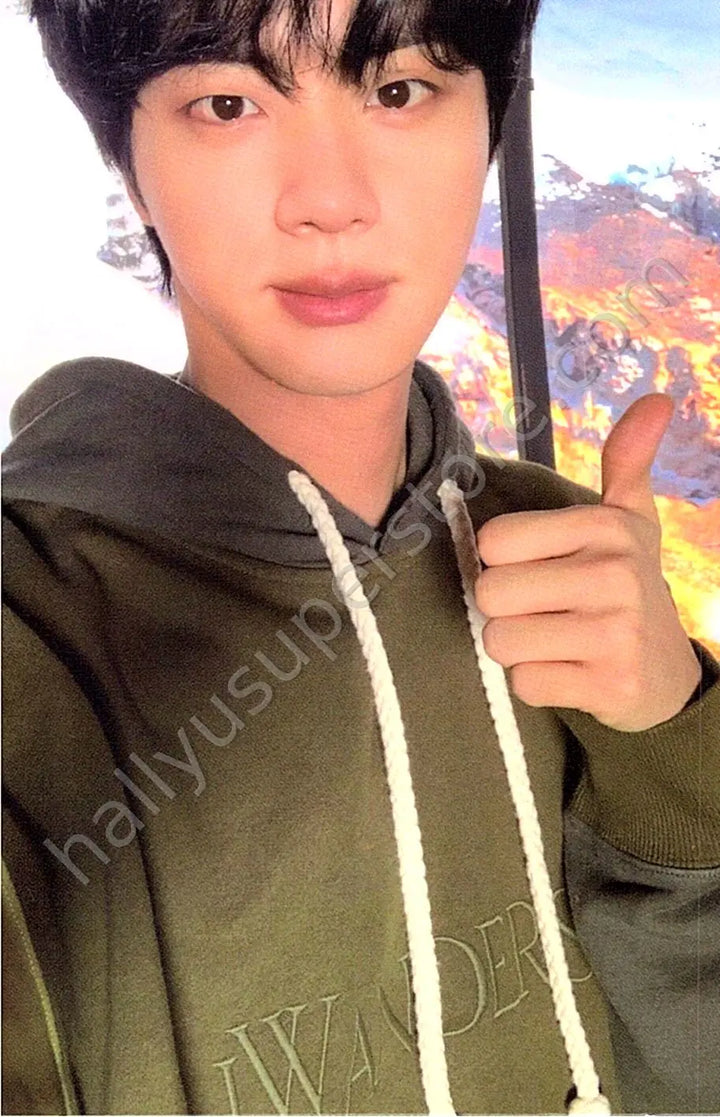BTS - Jin - Little Wishes mini photocard special gift version 7