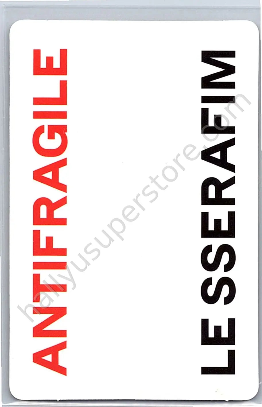 LE SSERAFIM - Hong Eunchae - ANTIFRAGILE album photocard compact version