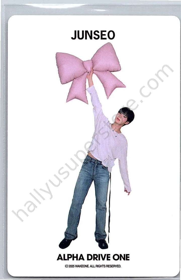 ALPHA DRIVE ONE - Junseo - Global Fanclub 1st Special Gift Package photocard set
