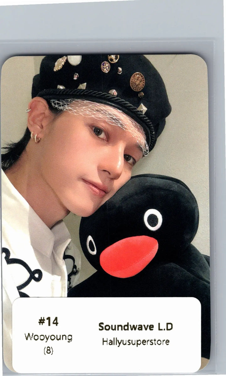 ATEEZ "GOLDEN HOUR : Part.5" - Soundwave POP-UP Lucky Draw Event Photocard, Card Sticker [26.06.26]