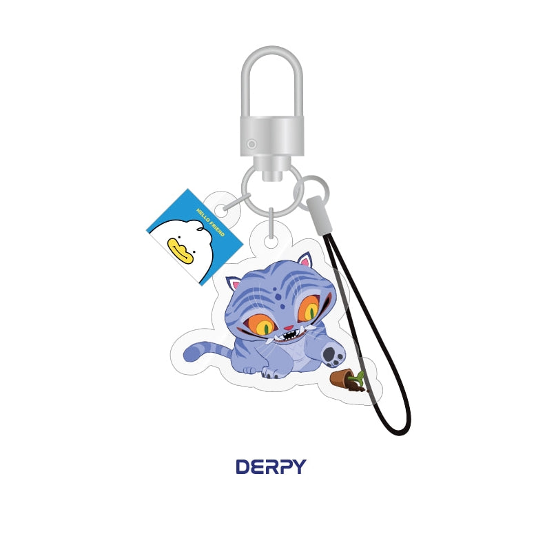 [Pre-Order] KPOP DEMON HUNTERS - OFFICIAL LIGHT STICK KEYRING CHARM