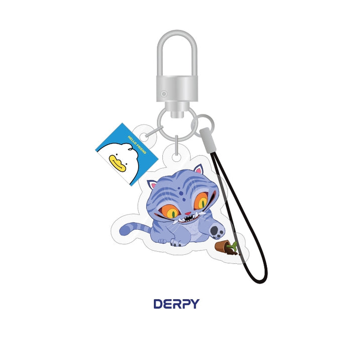 [Pre-Order] KPOP DEMON HUNTERS - OFFICIAL LIGHT STICK KEYRING CHARM