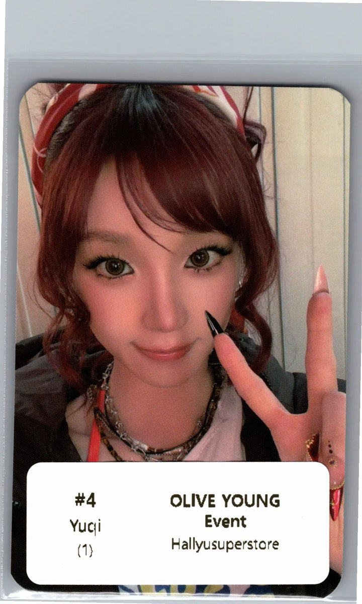 I-DLE "We made" - Olive Young Event Photocard [26.07.07]