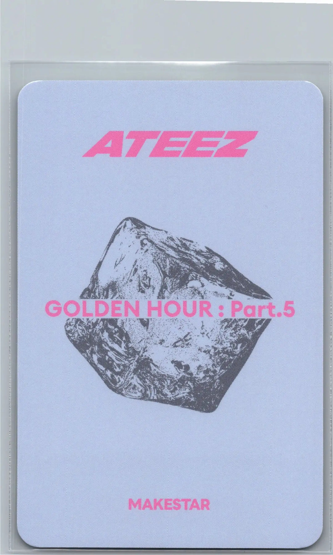 ATEEZ "GOLDEN HOUR : Part.5" - Makestar Pre-Order Benefit Photocard (CDP Ver.) [26.07.08]