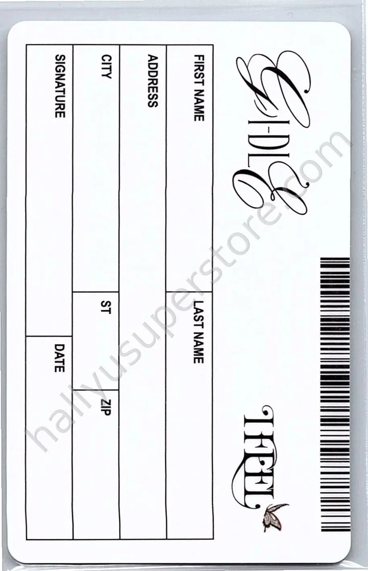 i-dle - Miyeon - I Feel - Identity Card
