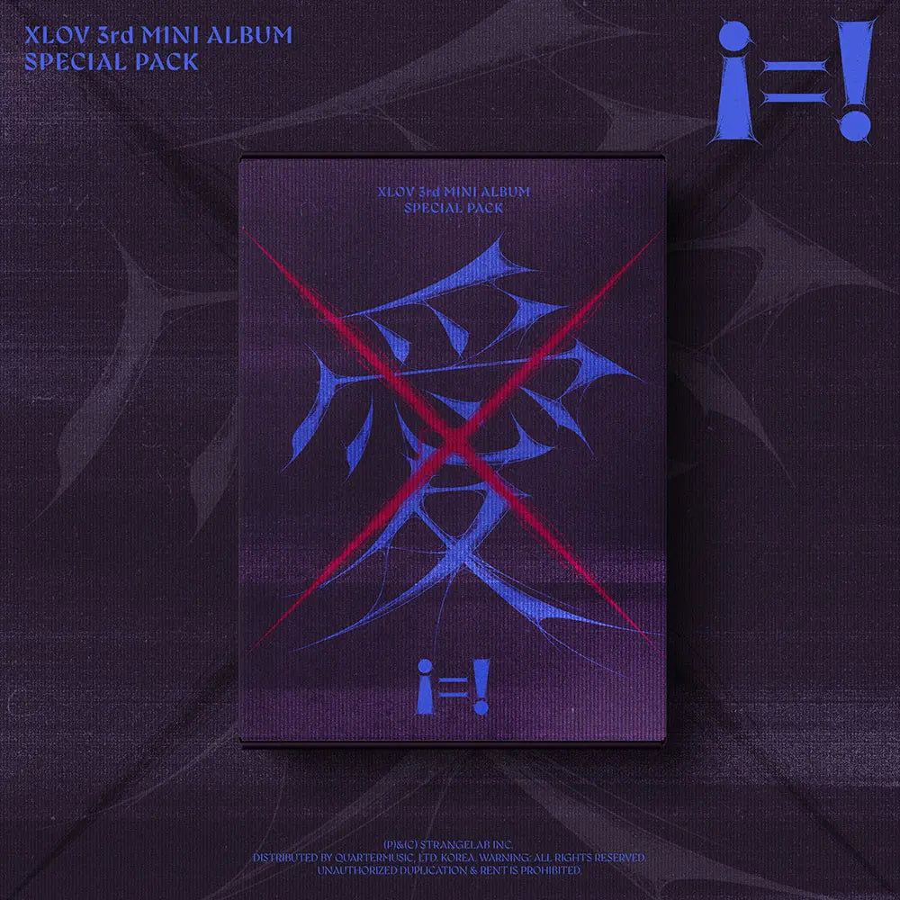 [Pre-Order] XLOV - The 3rd EP [i=!] SPECIAL PACK