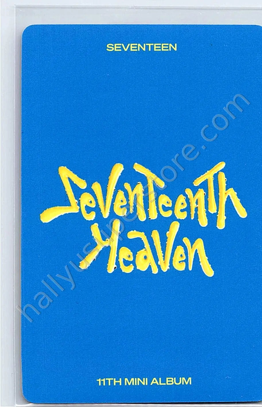 SEVENTEEN - Joshua - Seventeenth Heaven album photocard carat version