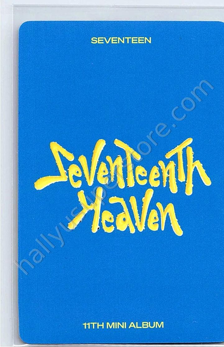 SEVENTEEN - Joshua - Seventeenth Heaven album photocard carat version