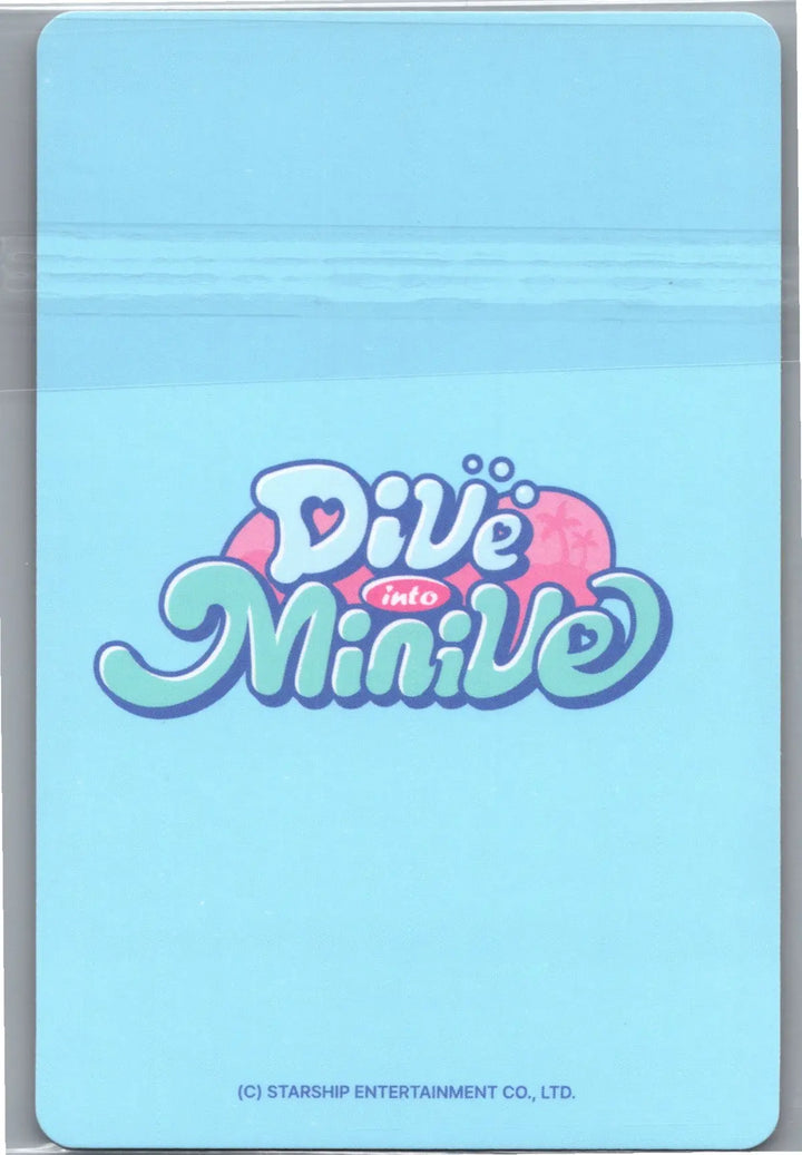 IVE - "Dive into Minive" POP-UP Store Official MD Event Photocard [26.07.30]