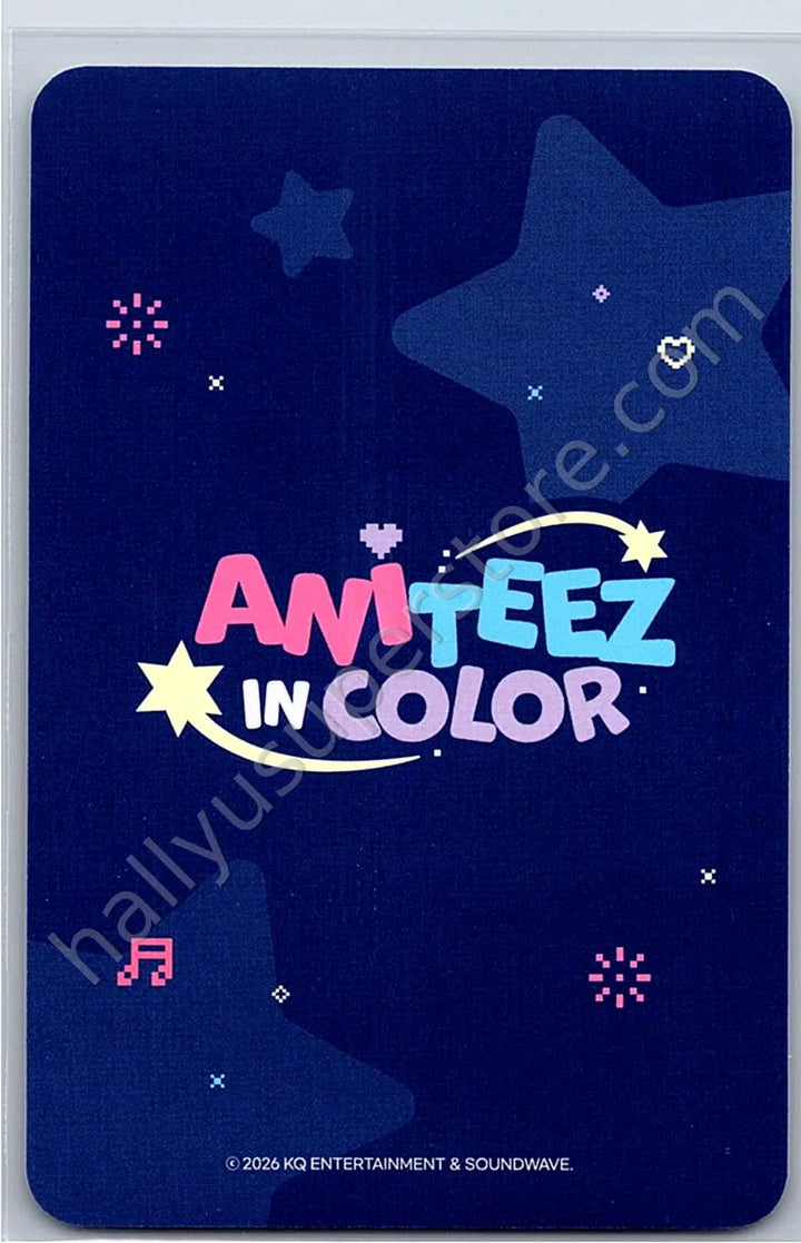 ATEEZ - Jongho - ANITEEZ IN COLOR trading card version 5