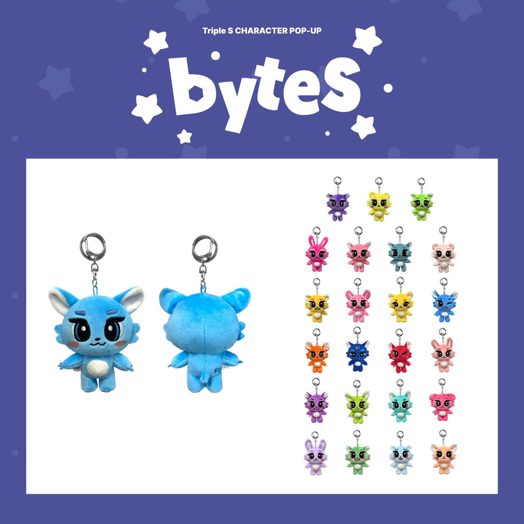 [Pre-Order] tripleS - Official Character [byteS] PLUSH KEYRING