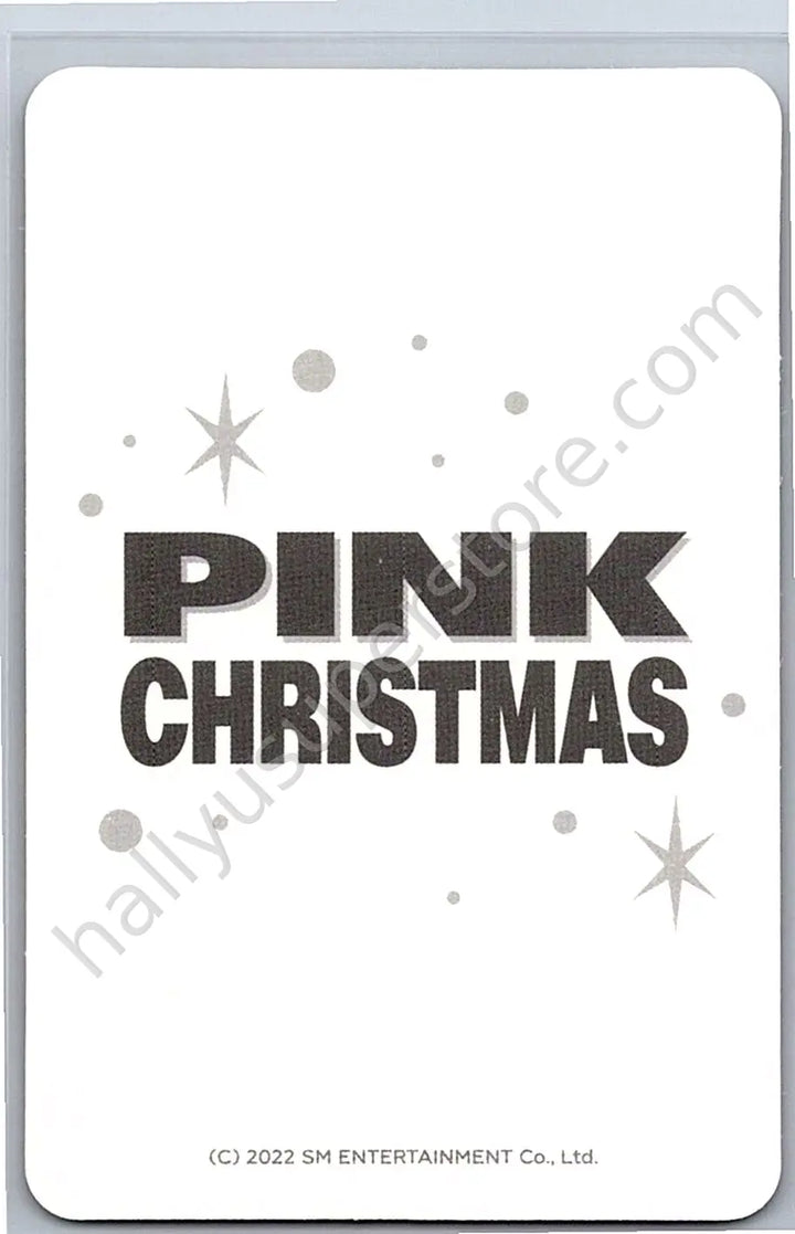aespa - Winter - Pink Christmas (All) 2022 version random pack trading card