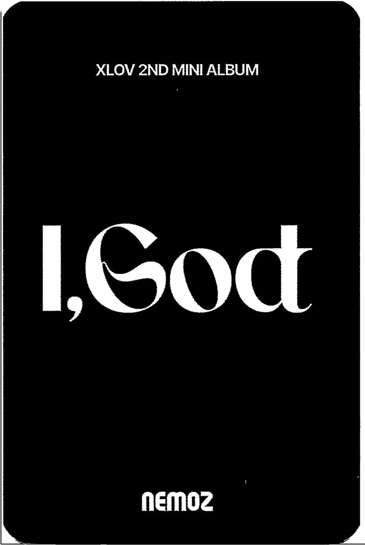 XLOV "I,God" - NEMOZ Lucky Draw Event Photocard R3 [26.08.18]