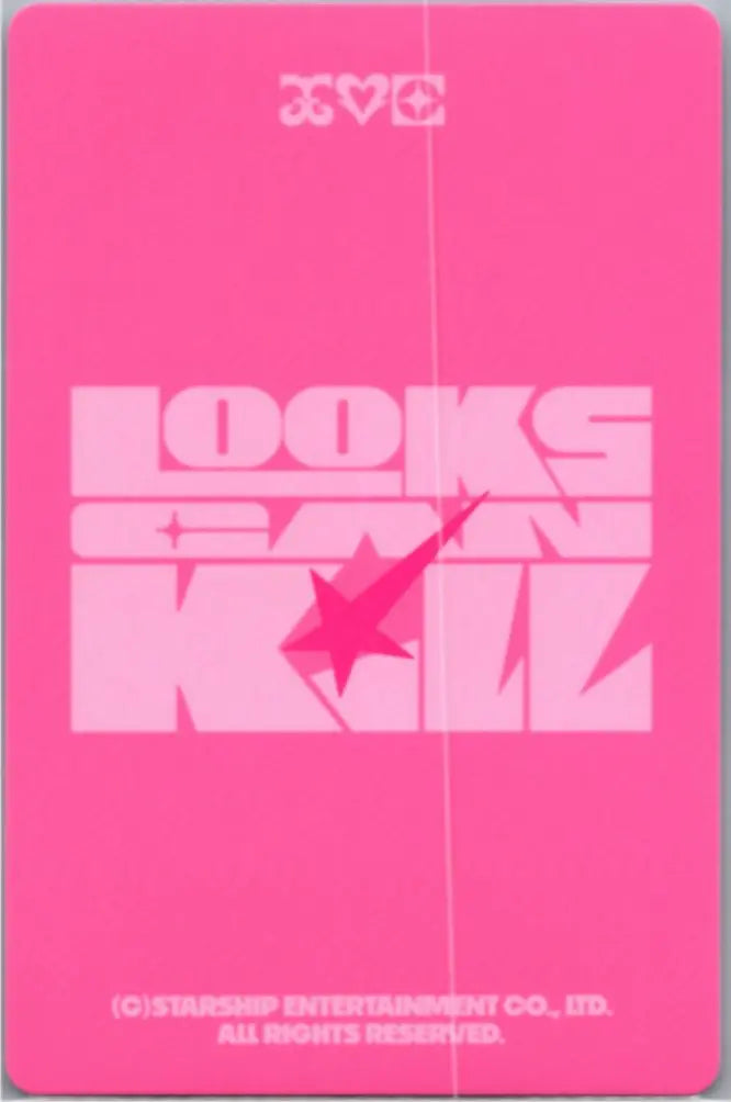IVE "Looks Can Kill" - Official Photocard [26.10.27]