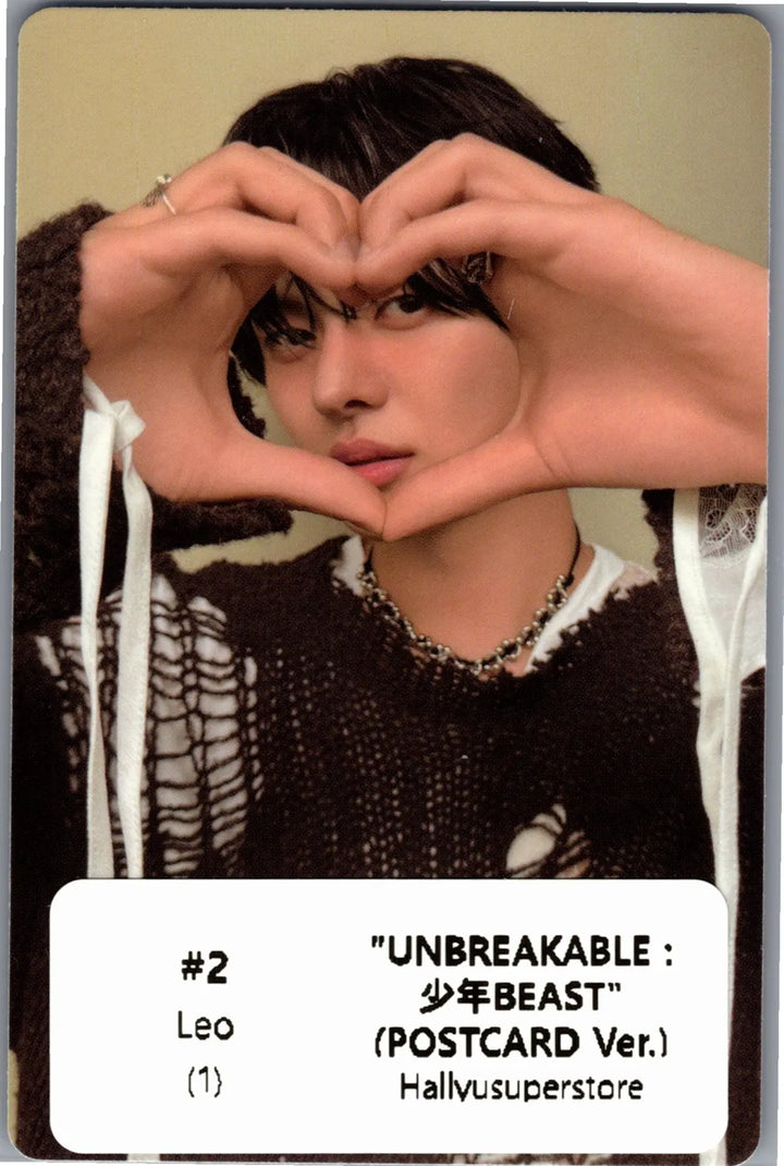 ALPHA DRIVE ONE "UNBREAKABLE : 少年BEAST" - Official Photocard (POSTCARD Ver.) [26.08.26]