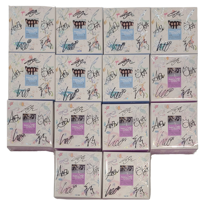 ILLIT "SUPER REAL ME" - MWave Event Signed Album [24.5.31] - HALLYUSUPERSTORE