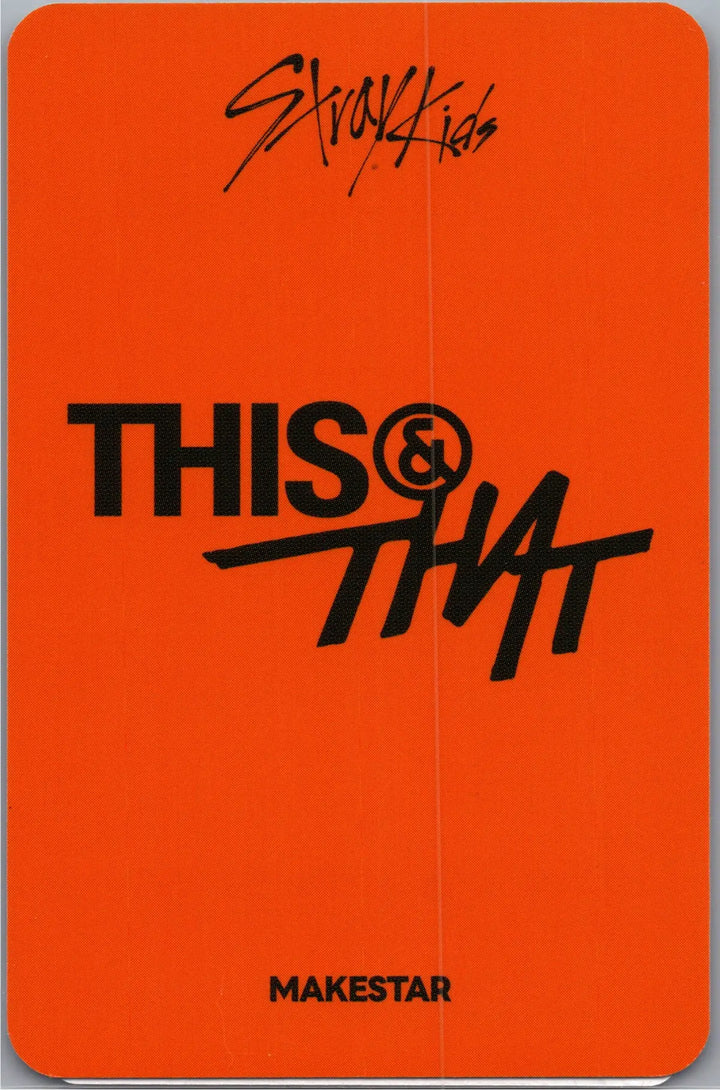 Stray Kids "THIS &amp; THAT" - Makestar Pre-Order Benefit Hologram Photocard [26.08.13]