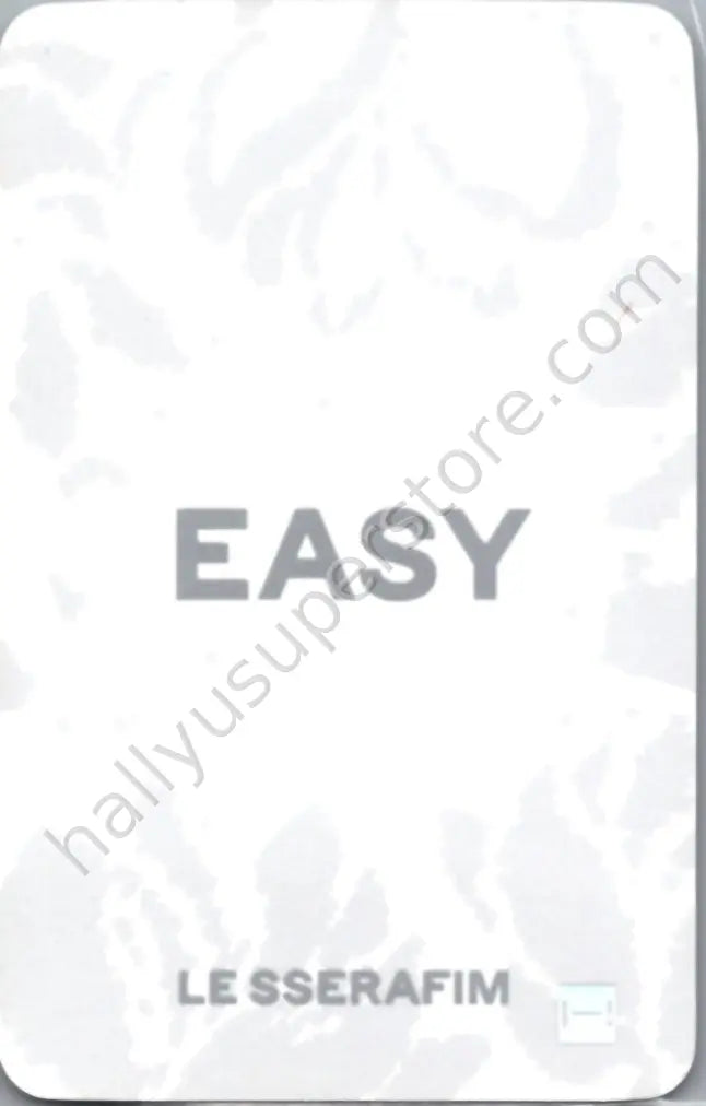 LE SSERAFIM - Hong Eunchae - EASY