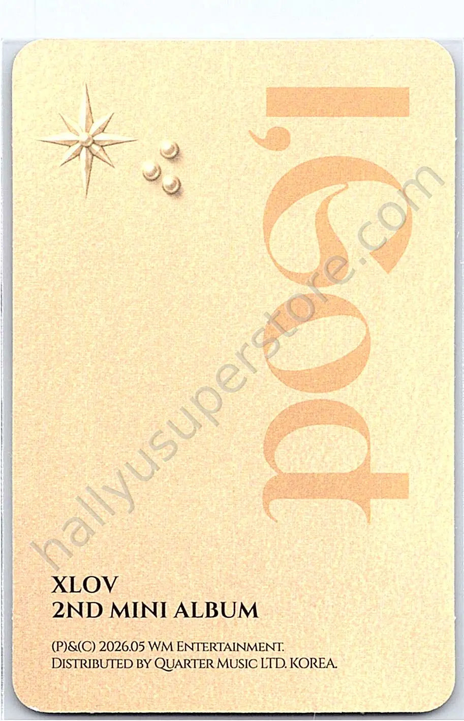 XLOV - Wumuti - I, God