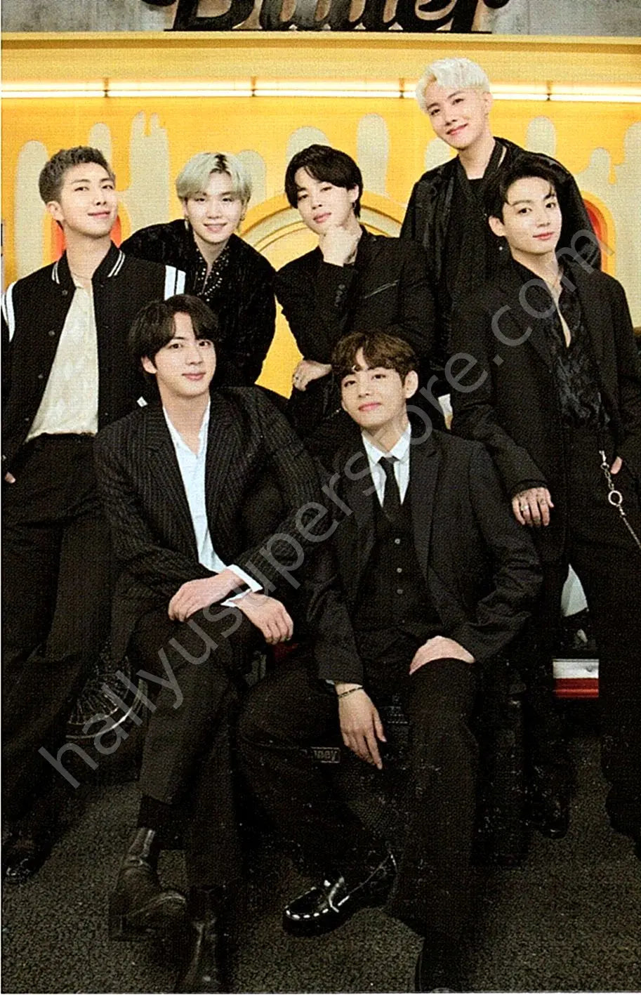 BTS - Unit - PERMISSION TO DANCE ON STAGE - Mini Photo Card