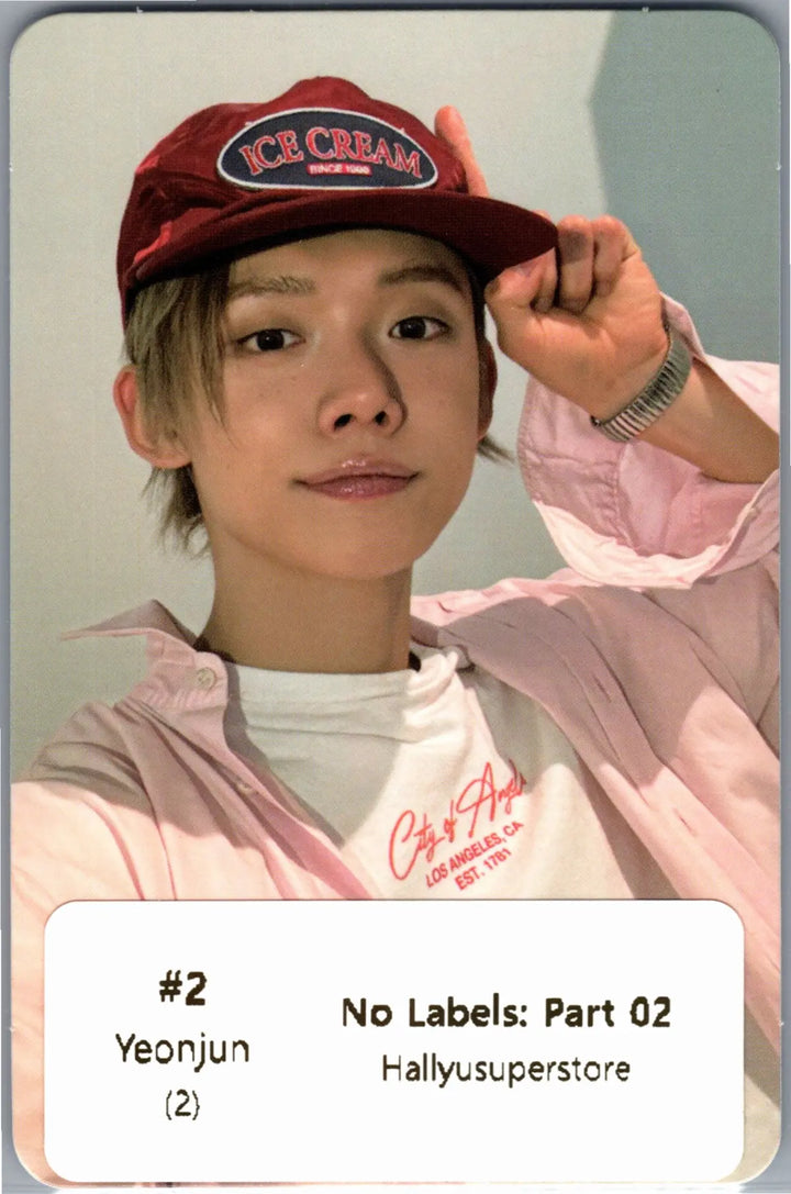 YEONJUN "NO LABELS: PART 02" - Official Photocard [26.07.16]