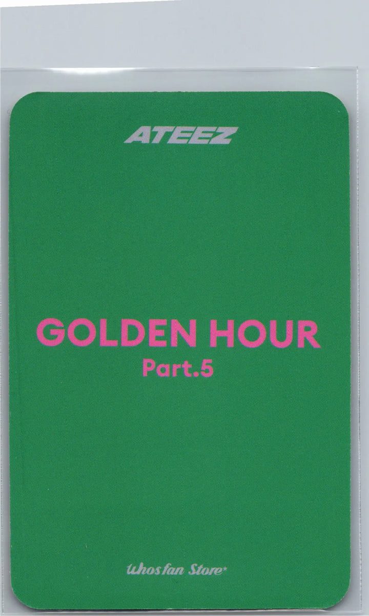 ATEEZ "GOLDEN HOUR : Part.5" - Who&