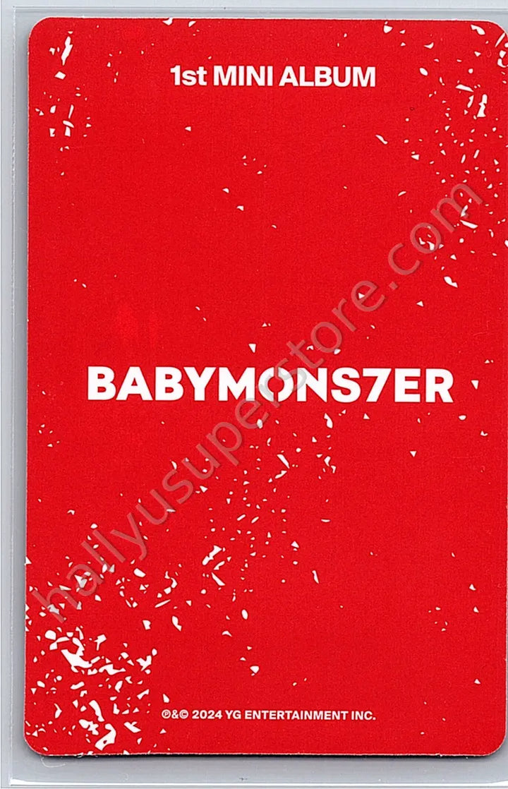 BABYMONSTER - Ruka - BABYMONSTER - Ruka - BABYMONS7ER Album album photocard photobook version