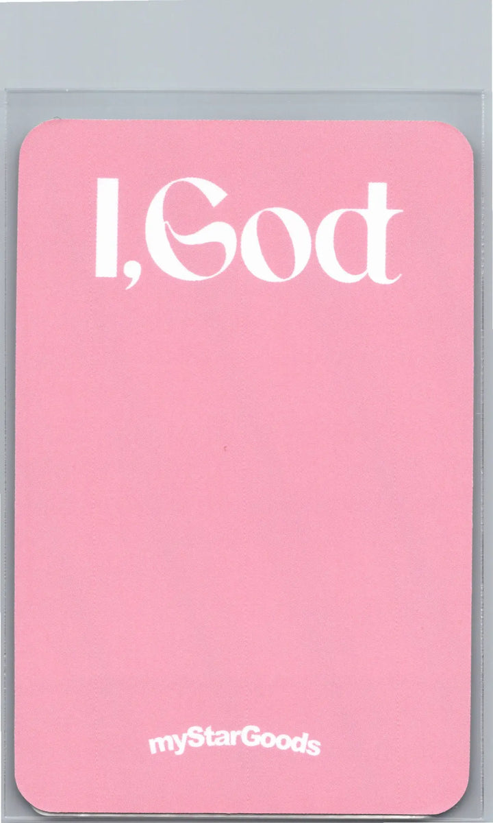 XLOV "I,God"- MyStarGoods Fansign Event Photocard R4 [26.07.07]