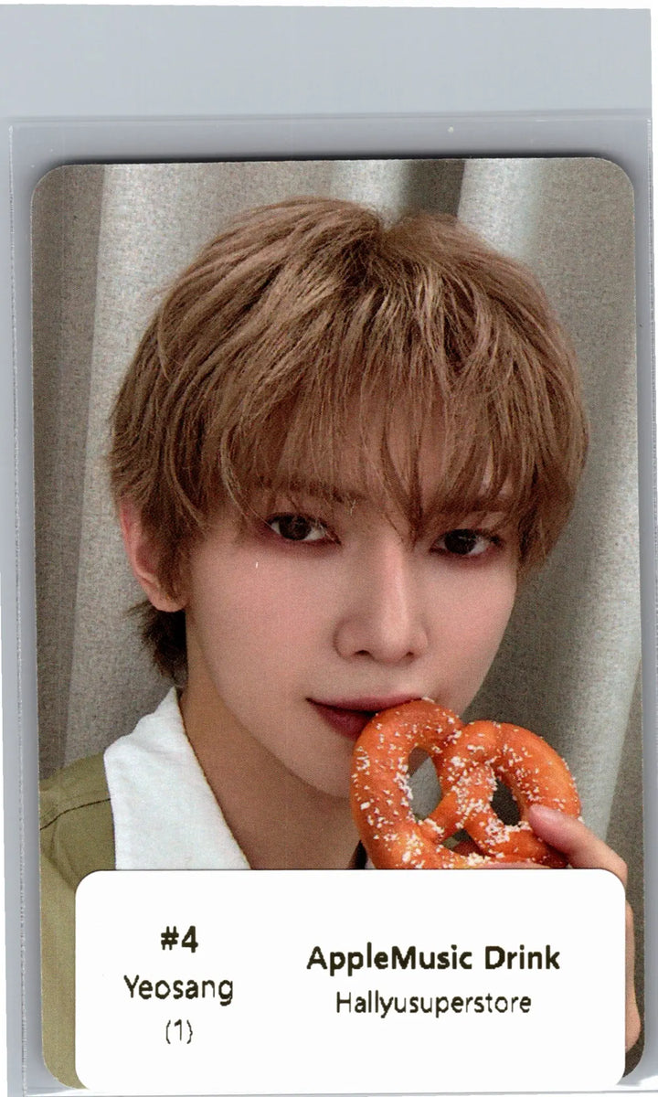 ATEEZ "GOLDEN HOUR : Part.5" - Apple Music Drink Event Photocard [26.06.29]