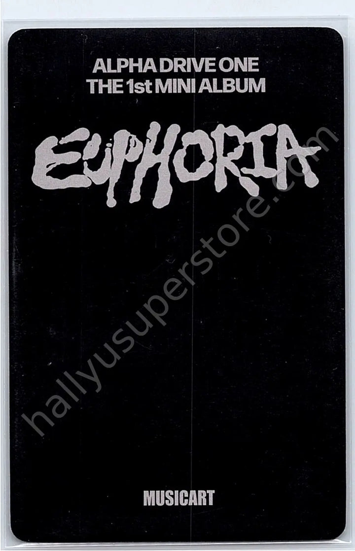 ALPHA DRIVE ONE - Sanghyeon - ALPHA DRIVE ONE - Leo - EUPHORIA Album musicart (music art) fansign