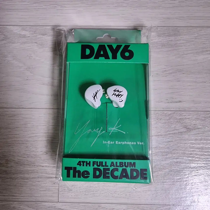 [SOLD OUT] (미개봉) 데이식스 영케이 인이어 현물 양도(재고1장)