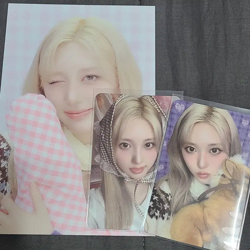 [SOLD OUT] 아이브 시즌그리팅 가을 포카 스스퀘 미공포 일괄
