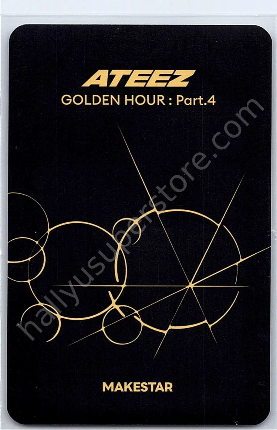 ATEEZ - Jongho - GOLDEN HOUR : Part.4 lucky draw (LD) makestar round 1