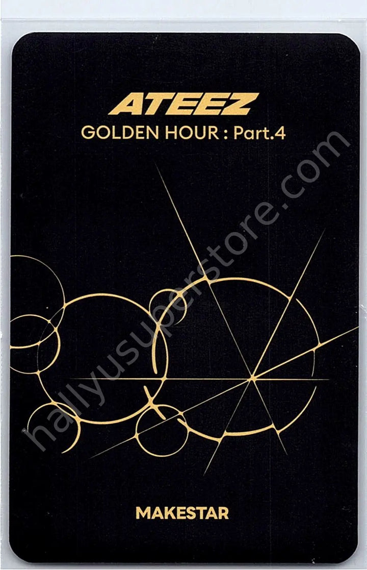 ATEEZ - Jongho - GOLDEN HOUR : Part.4 lucky draw (LD) makestar round 1