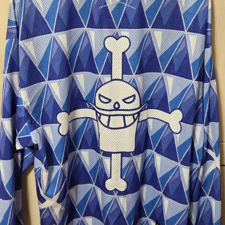 [SOLD OUT] 트루릴리전 x 원피스 다이아몬드 메쉬 롱 슬리브 블루(M)