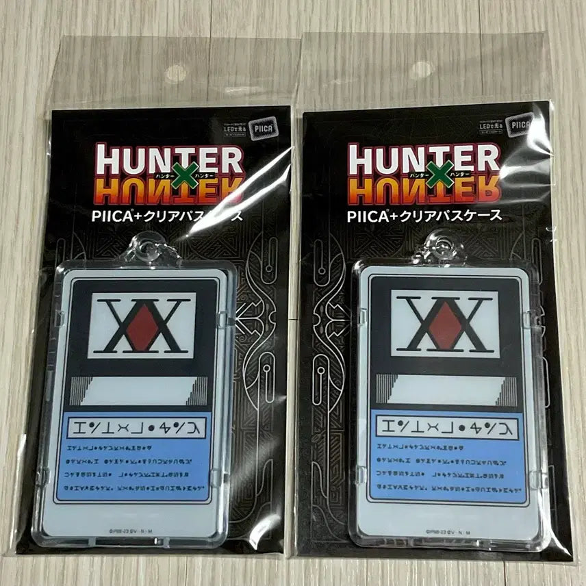 [SOLD OUT] 헌터x헌터 라이센스 PIICA 클리어 패스 케이스 헌헌