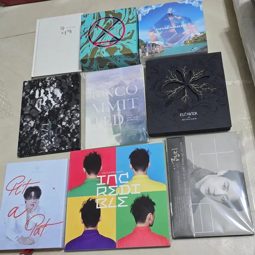 [SOLD OUT] [BUNJANG] Kim Junsu Album Bundle Set / 김준수 국내발매 앨범 9종 풀세트 시아준수