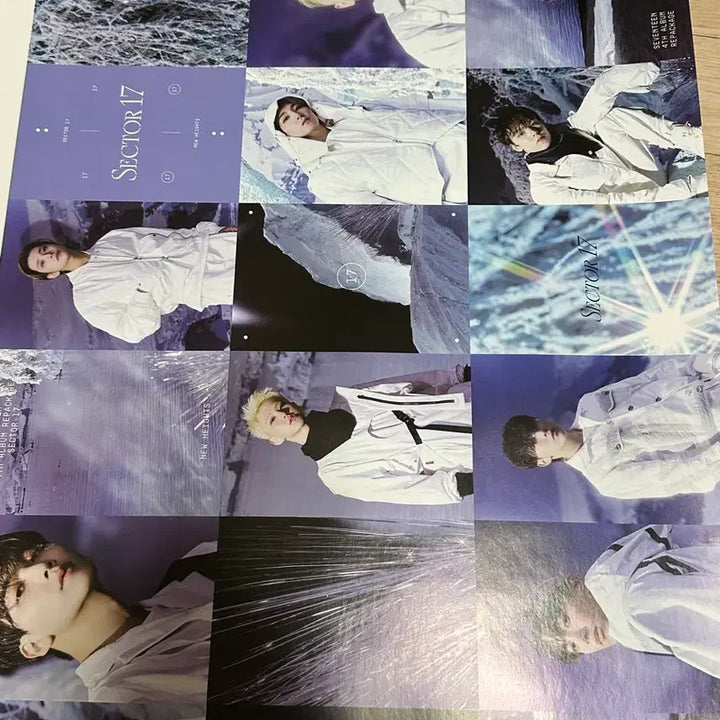 [SOLD OUT] 세븐틴 sector 17 리패키지 앨범 포스터(2장)
