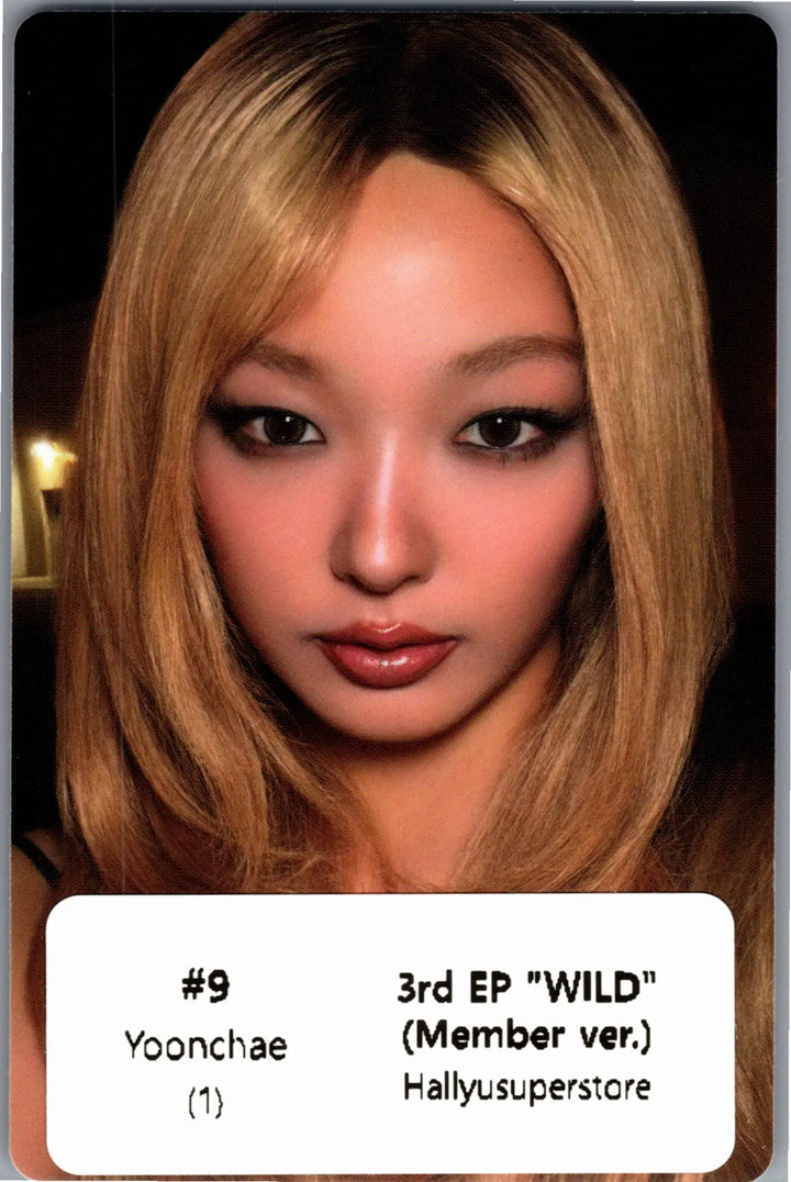 KATSEYE "WILD" - Official Photocard (Member Ver.) [26.08.18]