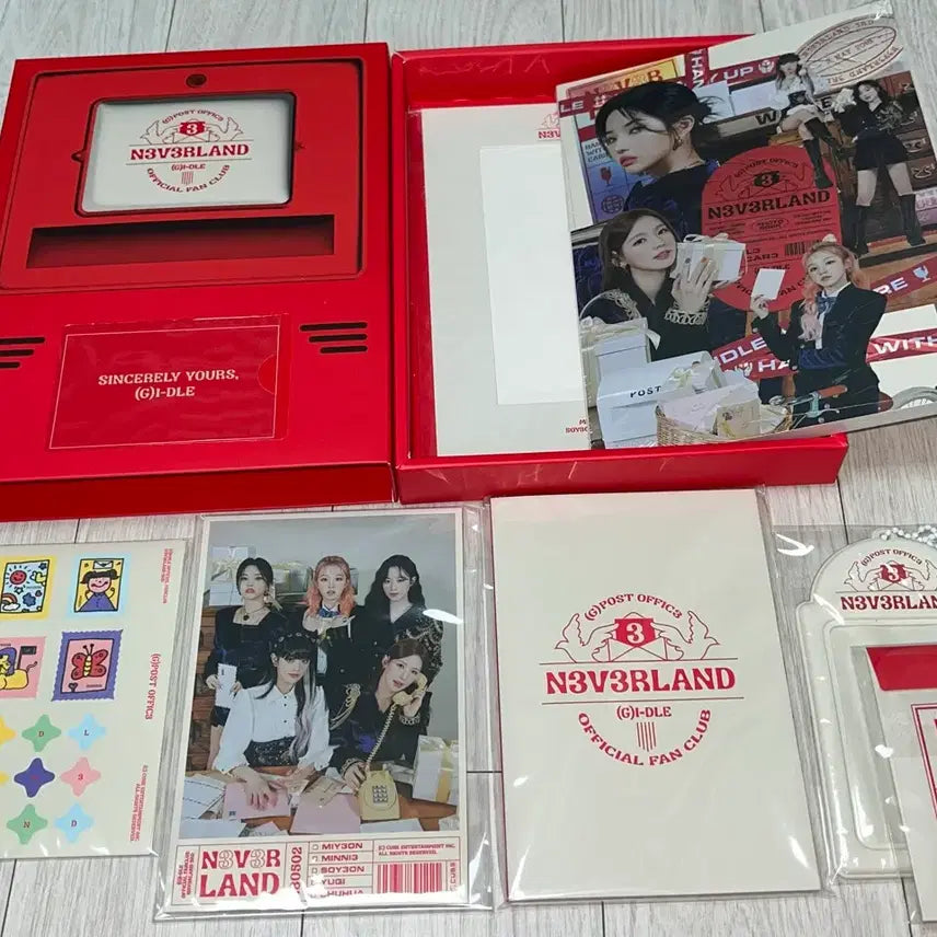 [SOLD OUT] (여자)아이들 네버랜드 팬클럽 3기 키트