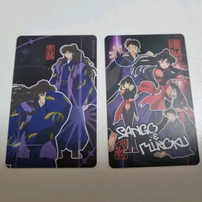 [SOLD OUT] 일괄 오마케 이누야샤 카페 랜덤카드(미륵,산고,나락)
