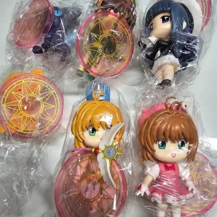 [BUNJANG] Cardcaptor Sakura Figure Set (6-Piece) - Unsealed / 카드캡쳐 체리 피규어 미개봉 6종 세트로 일괄 판매합니다.